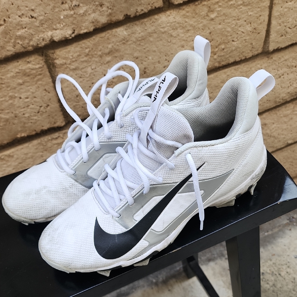 Football Cleats Nike Alpha Menace Shark 4 - White